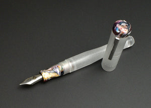 Model 02 Intrinsic Fountain Pen - Ice & Primary Manipulation SE