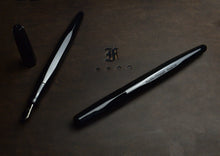 Load image into Gallery viewer, Model 66 Septagonal Fountain Pen - Onyx