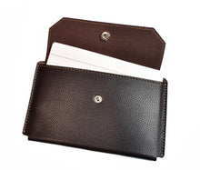 Load image into Gallery viewer, Index Card Holder - Snapped - Leather