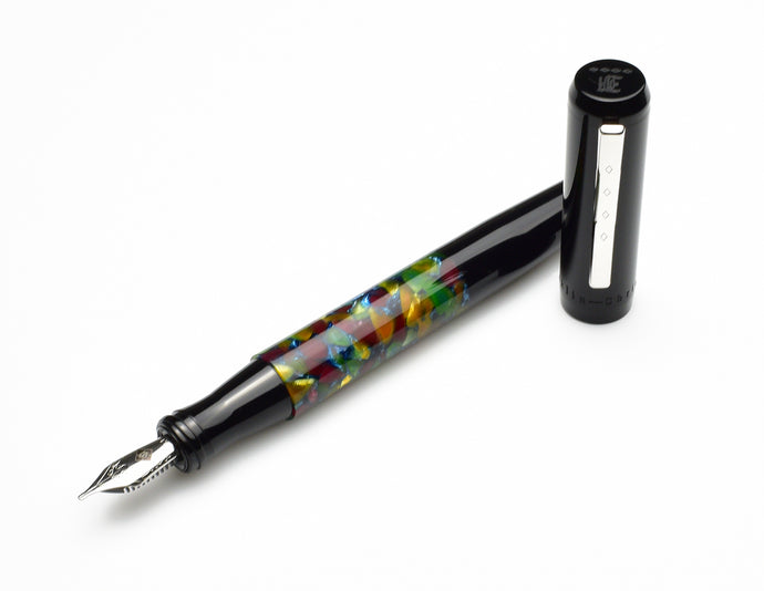 Model 55 Pentium Fountain Pen - Black Cathedral